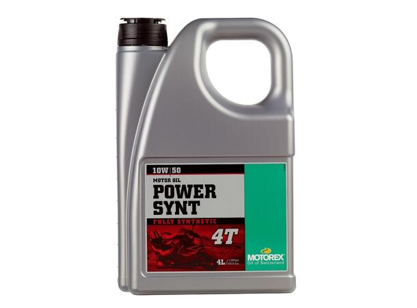 Motorex Power Synt 4T SAE 10W-50 Motorolje - 4 Liter