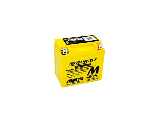 MotoBatt MBTZ7S 12V Batteri 2-Polet, 100CCA, 6.5Ah, 114x70x107, AGM