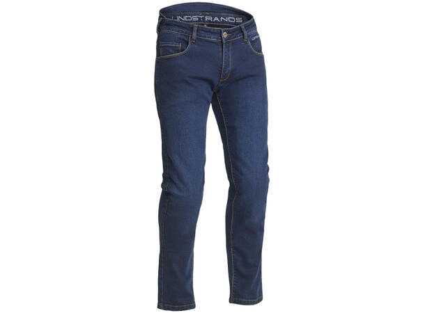 Lindstrands Hemse Jeans Blå, 58 CE-Sertifisert MC-Bukse