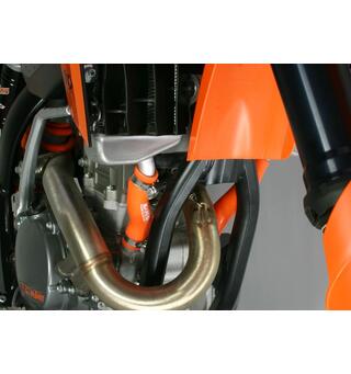 DRC Radiator Slangesett Silikon- Oransje KTM 250SXF 13-15/350SXF '11-15