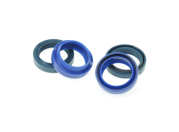 Enduro Blue Seal Pakning MARZOCCI 30 Dust Seal / Oil Seal, Polyuretan, Ø30mm