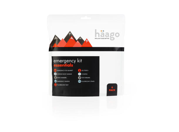Häago Emergency Kit - 9 Deler