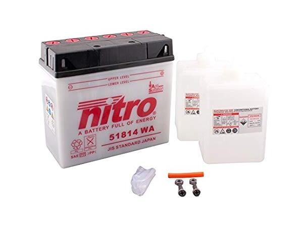 Nitro 51814 - 12V ATV/MC/Snøscooter Batteri