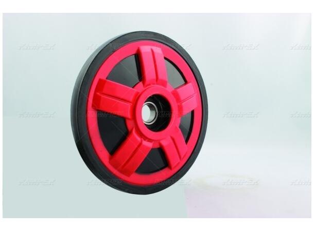 Boggiehjul BRP - 180mm, Rød