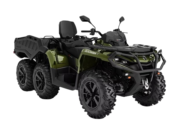 Can-Am Outlander MAX 6X6 XU+ 1000 T 2024 Boreal Green, Side Wall, T2b - 60km/h
