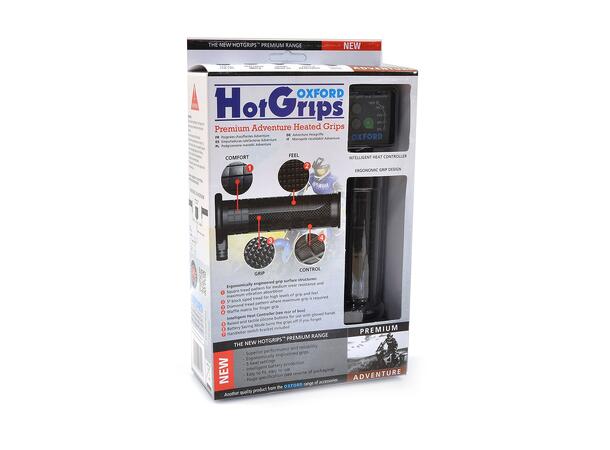 Hotgrips Adventure Varmehåndtak Intelligent varmekontroller med 5 trinn
