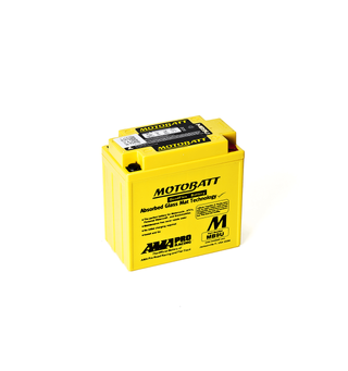 MotoBatt MB9U 12V Batteri 4-Polet, 140CCA, 11Ah, 136x76x133, AGM