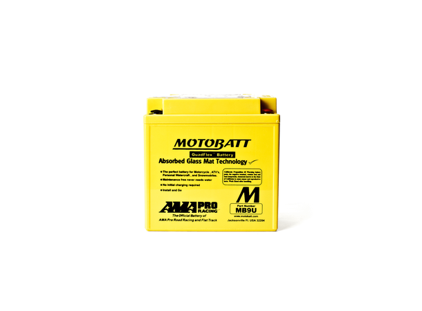 MotoBatt MB9U 12V Batteri 4-Polet, 140CCA, 11Ah, 136x76x133, AGM
