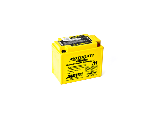 MotoBatt MBTX12U 12V Batteri 4-Polet, 200CCA, 14Ah, 151x87x130, AGM