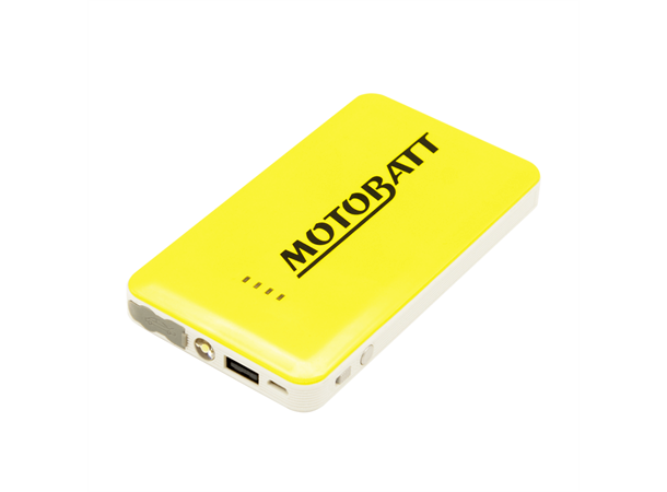 MotoBatt Mini Starthjelp Ultralett hjelpestarter og batterilader
