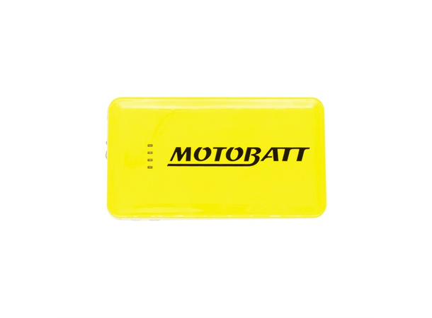 MotoBatt Mini Starthjelp Ultralett hjelpestarter og batterilader
