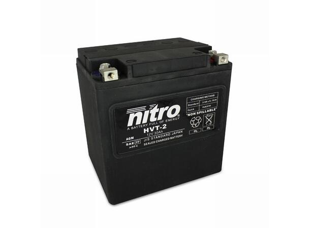 Nitro HVT 02 - 12V ATV/MC/Snøscooter Batteri