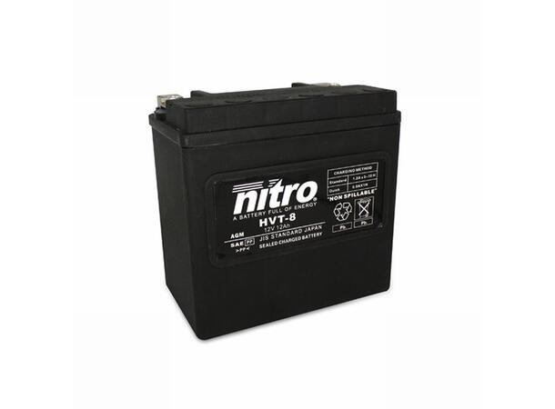 Nitro HVT 08 - 12V ATV/MC/Snøscooter Batteri