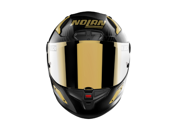 Nolan X-804RS Carbon Gold Edit. L-60 ECE 22-06 Racing GP-spoiler Gull visir