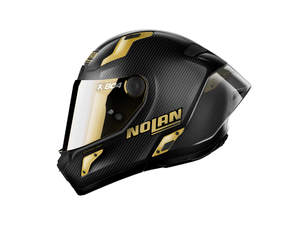 Nolan X-804RS Carbon Gold Edit. L-60 ECE 22-06 Racing GP-spoiler Gull visir