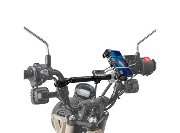 ZETA Monteringsbrakett, styre, ø22,2mm For mobil, GPS+ ø22,2mm