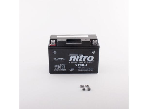 Nitro YT9B-4 - 12V ATV/MC/Snøscooter Batteri