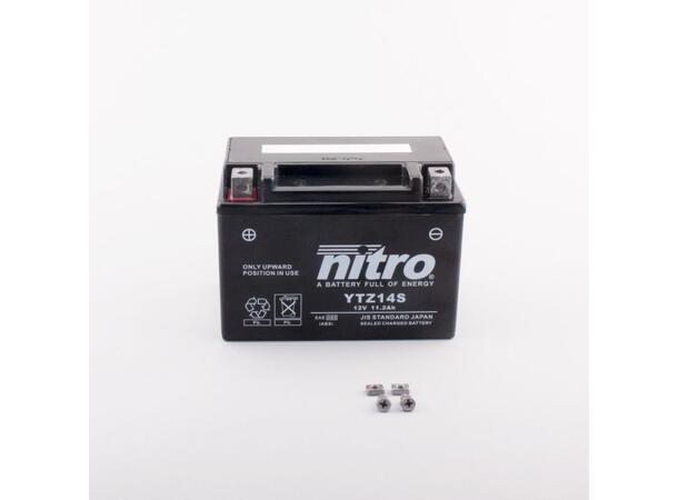 Nitro YTZ14S - 12V ATV/MC/Snøscooter Batteri