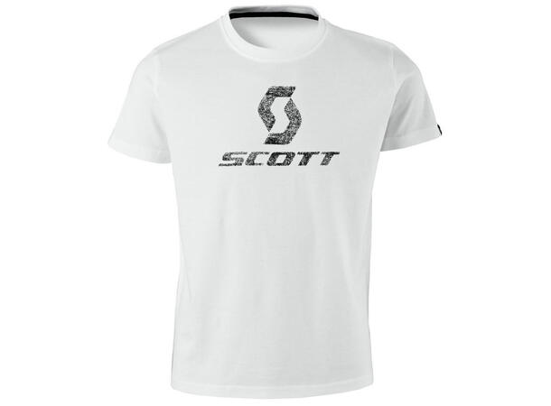 Scott 10 Icon S/SL T-shirt - Hvit,  152