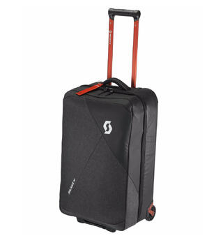 Scott Bag Travel Softcase 70 M.Grå/Rø/OS Trillekoffert med utrekkbart håndtak