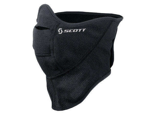 Scott Wind Warrior - Sort XS Ansiktsmaske med windstopper fleece!
