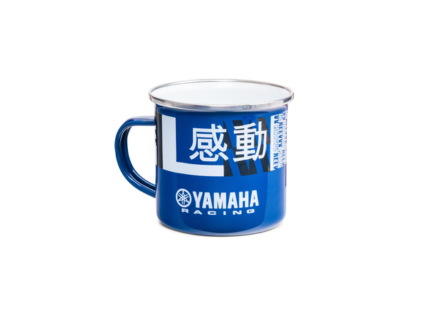 Yamaha Enamel Drikkekopp Emaljert Stål med Yamaha-logo