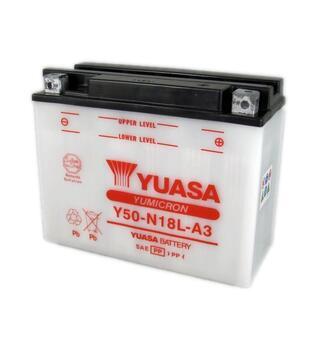 Yuasa Y50-N18L-A3 - 12V ATV/MC/Snøscooter Batteri 12 Volt, 20 Ah