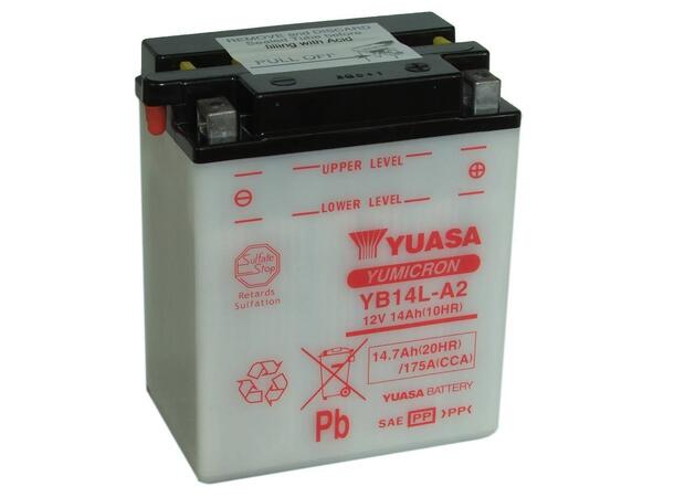 Yuasa YB14L-A2 12V/14Ah Batteri