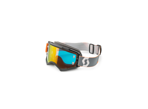 KTM Fury Crossbriller Oransje/Grå