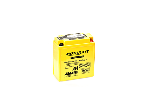 MotoBatt MB5U 12V Batteri 4-Polet, 90CCA, 7Ah, 120x60x130, AGM
