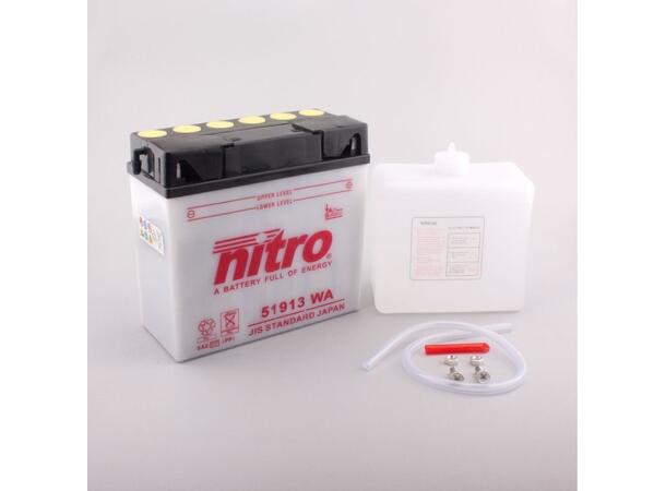 Nitro N-51913S - 12V ATV/MC/Snøscooter Batteri