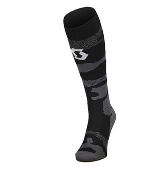 Scott MX Sokker Lange - Grå/Hvit Behagelige sokker for MX/Enduro