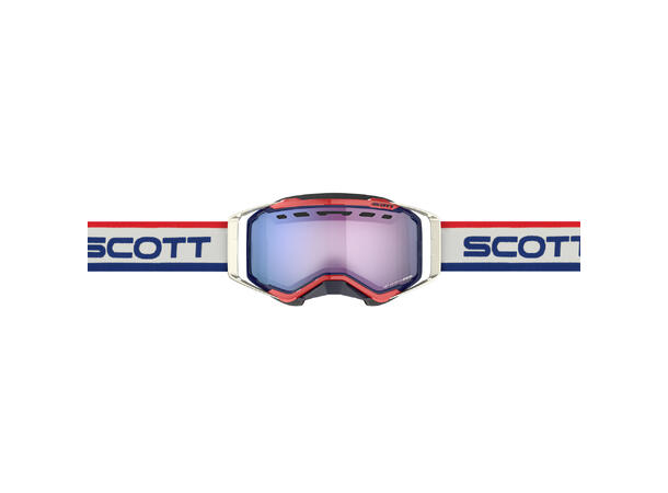 Scott Prospect SX LS Brille - Retro Lyssensitiv Blå Chrome Linse