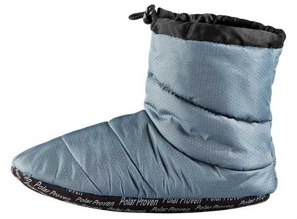 Baffin Cush Booty - Blågrå: 44/46 Sovepose for føttene, Hurtigstramming
