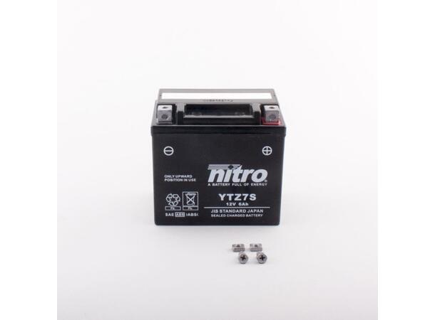 Nitro YTZ7S - 12V ATV/MC/Snøscooter Batteri