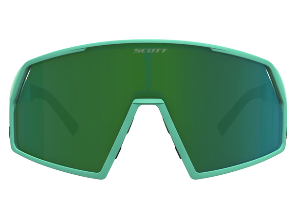 Scott Pro Shield Solbriller - Grønn Grønn Chrome Linse