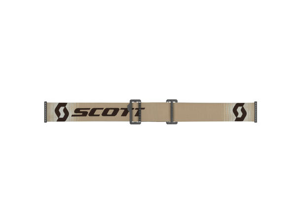 Scott Prospect SX Brille - Beige/Brun Enhancer Sølv Chrome Linse