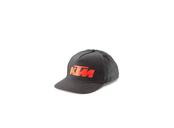 KTM Caps til Barn Svart med Oransje KTM-logo