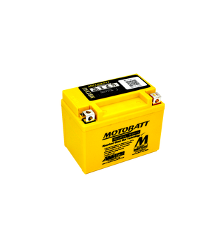MotoBatt MBTX4U 12V Batteri 2-Polet, 70CCA, 4.7Ah, 114x70x87, AGM