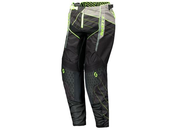 Scott Enduro MX Bukse - Sort/Gul, 34" Slitesterke bukser med lufting