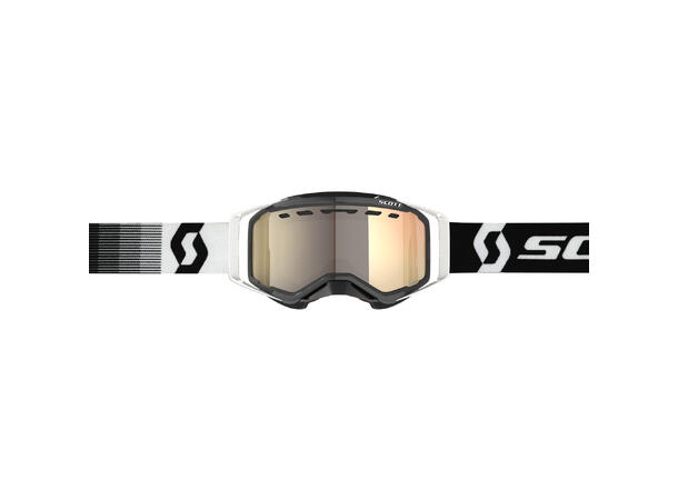 Scott Prospect SX Brille LS - Sort/Hvit Lyssensitiv Bronse Chrome Linse