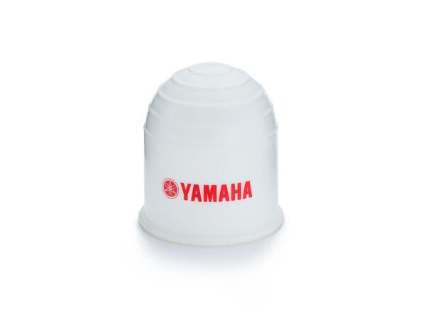 Yamaha Hengerkulebeskytter Hvit med rød logo