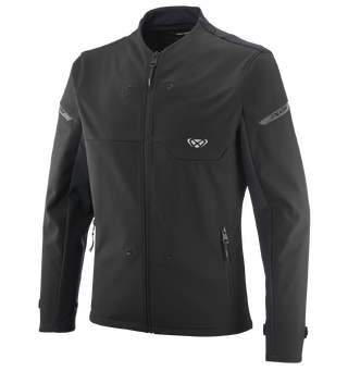 Ixon M-Thermawind jakke, sort Ultrakomfortabel mellomlag 4veis-stretch