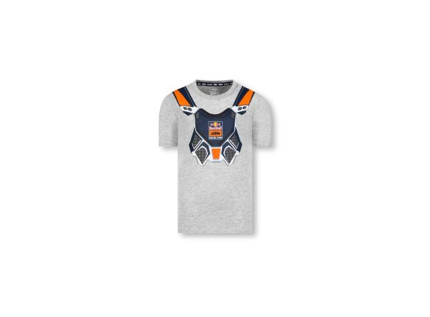 KTM Rock Solid T-Shirt til Barn 164 cm / Grå
