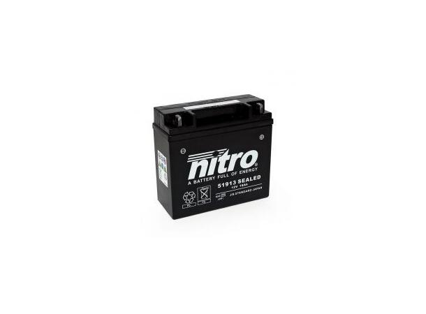 Nitro 51913 SEALED AGM GEL Batteri