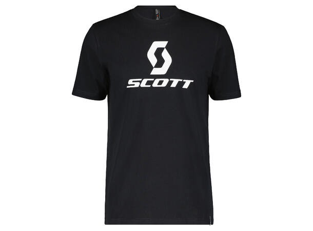 Scott T-Skjorte Icon SS, S Sort