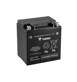 Yuasa YIX30L-BS - 12V ATV/MC/Snøscooter Batteri 12V, 30Ah, 126x166x175