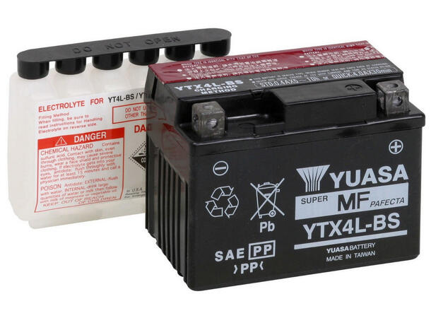 Yuasa YTX4L-BS Batteri