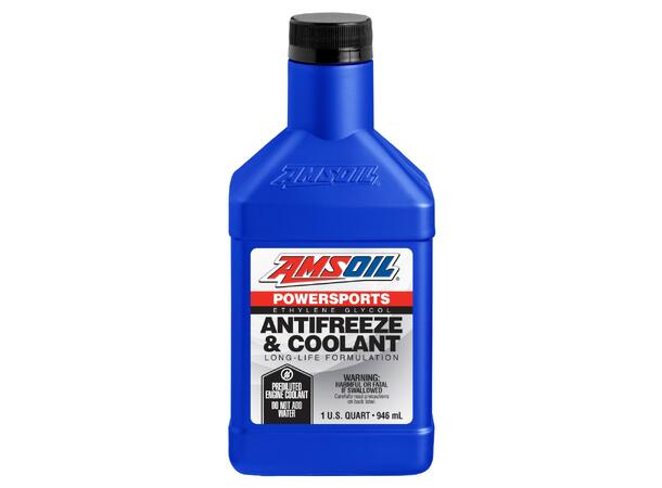 AMSOIL Powersports Antifreeze & Coolant Kan blandes med alle typer. 0,946L