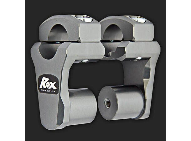 Rox Pivoting Riser for 28,6mm styre 50mm heving gunmetal eloksert